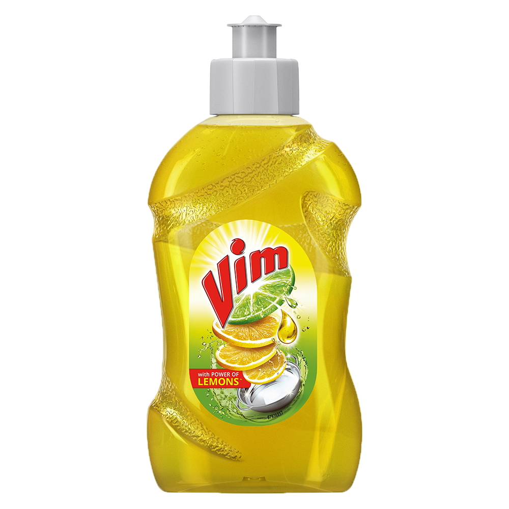 Vim Dishwash Liquid Gel - Lemon Bottle